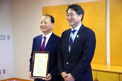 【新潟】駐新潟韓国総領事が離任へ　県は親善大使、市は名誉市民の称号贈呈